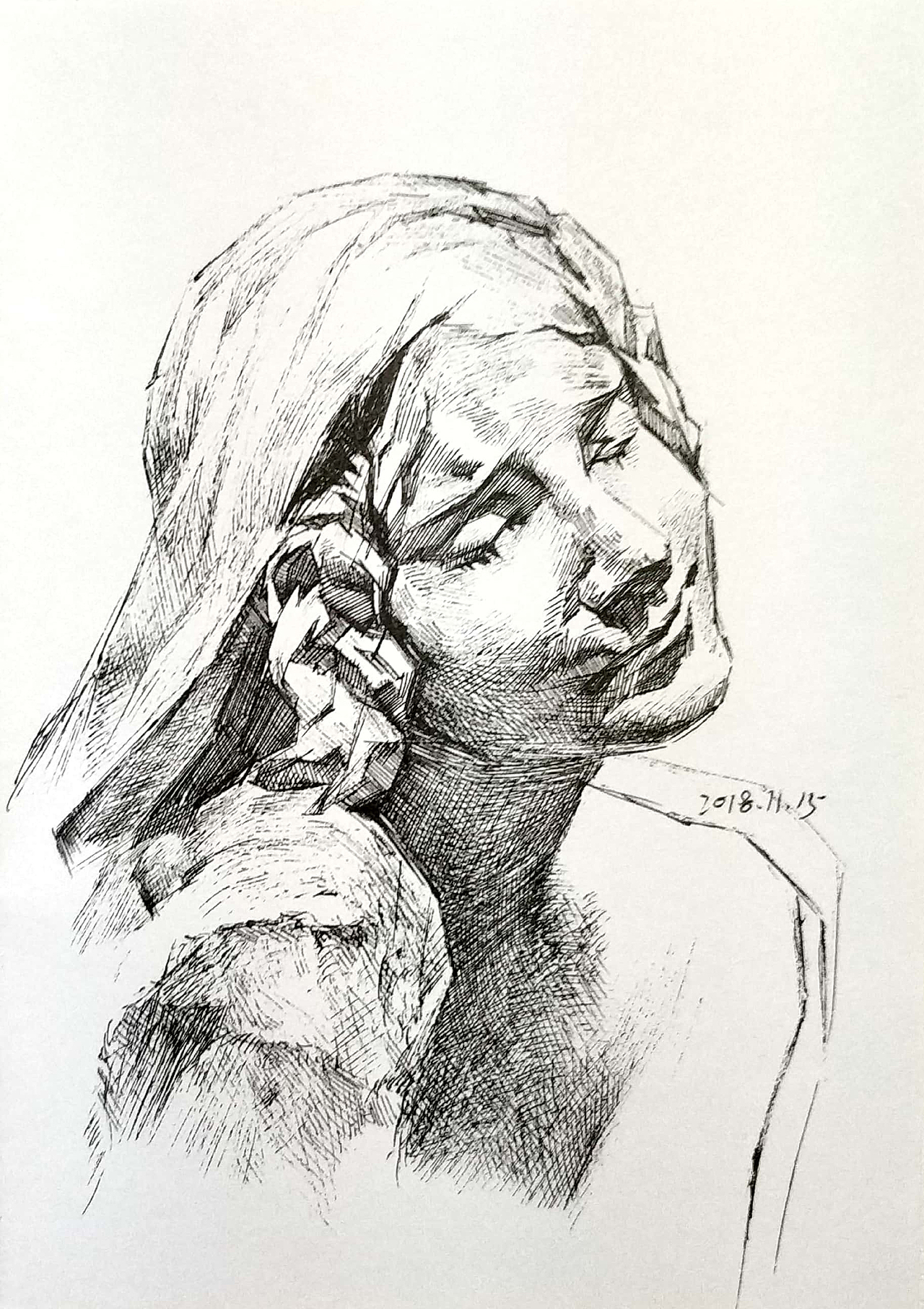 人物雕塑素描小集