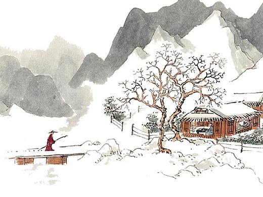 二十四节气插画 冬季篇