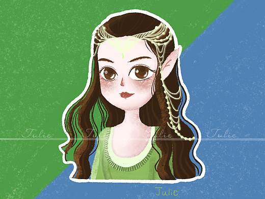 指环王系列（个人主页-ZNDQzMDcwNDA=） - 创作习作 - 站酷设计师彭阿彭_原创素材 - 站酷ZCOOL