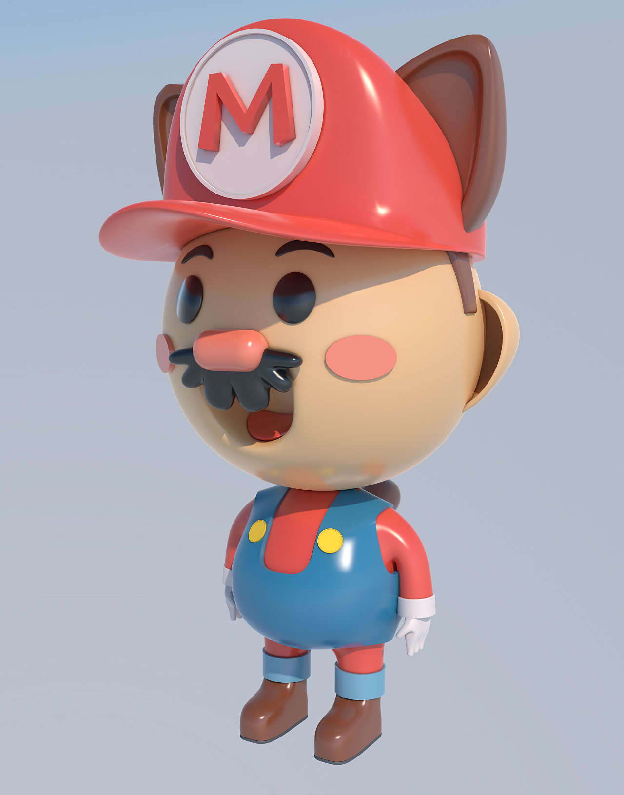 c4d 马里奥练习作品