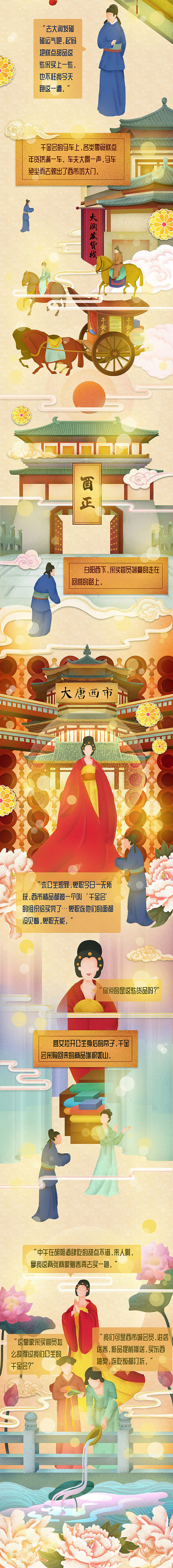 西安大唐西市 春节活动预热长图