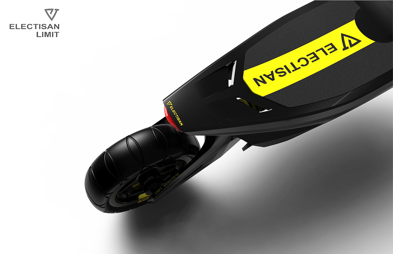 Electisan Limit 越野滑板车（图ZMjMxMDcxNjQw） - 交通工具 - 站酷设计师特柴拉原创素材 - 站酷ZCOOL