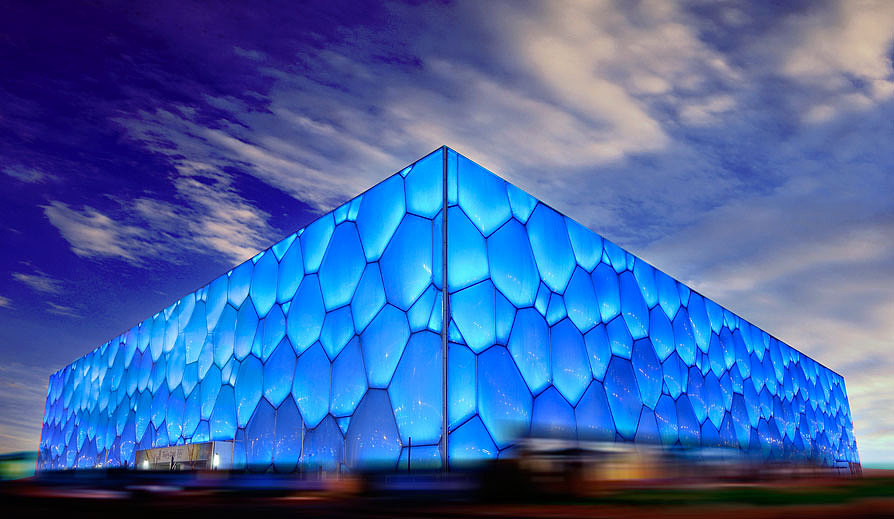 东道设计水立方导示