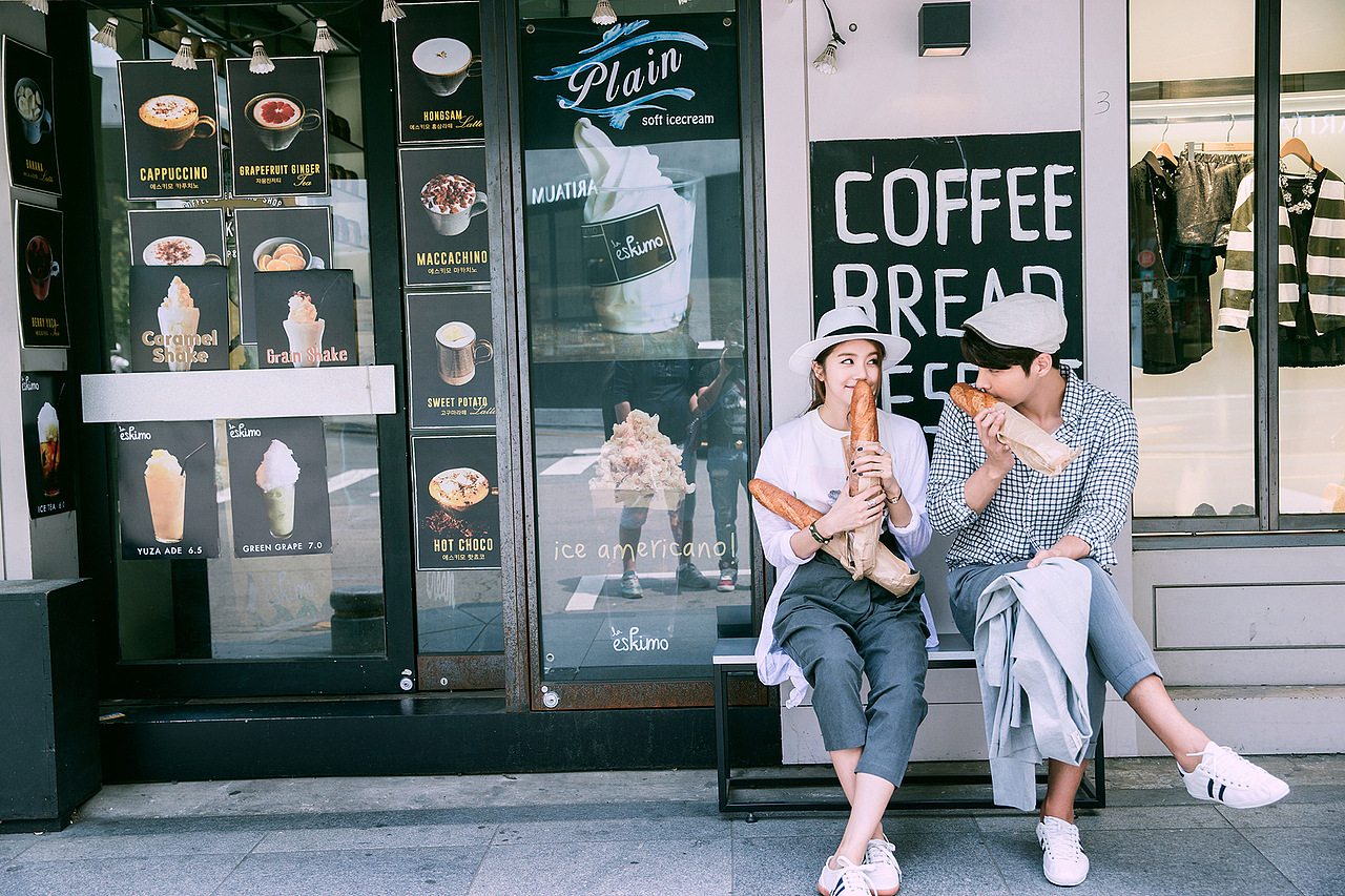 【诺汐视觉】街拍婚纱照展现最美时光