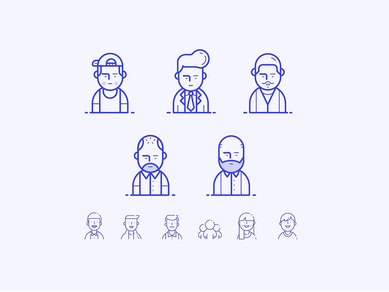 2018作品集(一)icon图标|ui|图标|黑狗1900 - 原创作品 - 站酷 (zcool