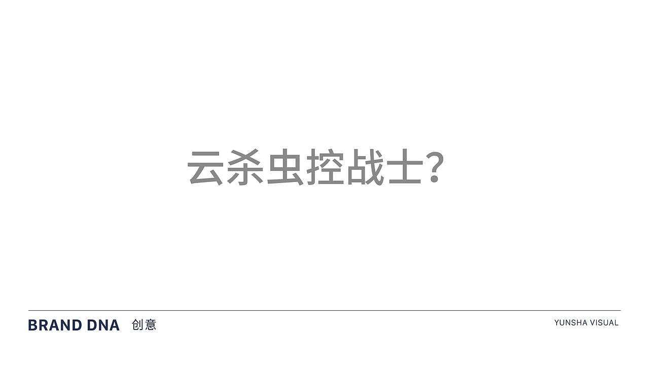 “云杀”品牌的策划全程及视觉展示