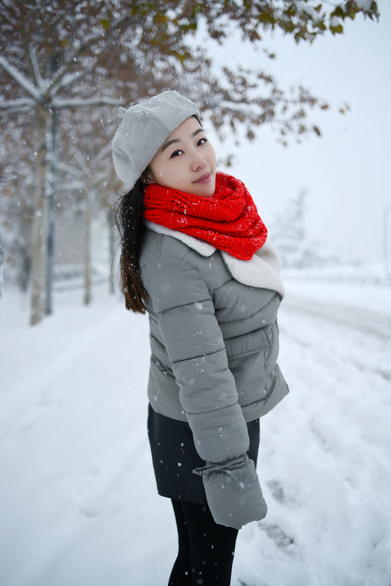 best小霞-雪景（图ZNjQyMTY0OTY=） - 人像摄影 - 站酷设计师best小霞原创素材 - 站酷ZCOOL