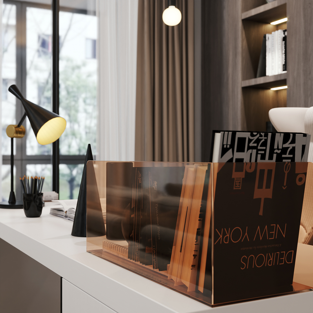 现代轻奢客厅表现CR