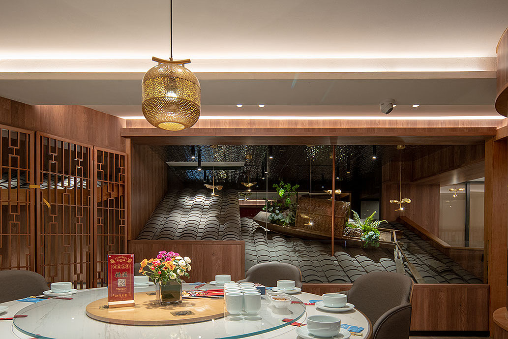 吉造新作 | 都市里的质朴空间 饕林天府三街店（图ZMjc5Njg4MTAw） - 酒店餐饮设计 - 站酷设计师吉造设计原创素材 - 站酷ZCOOL