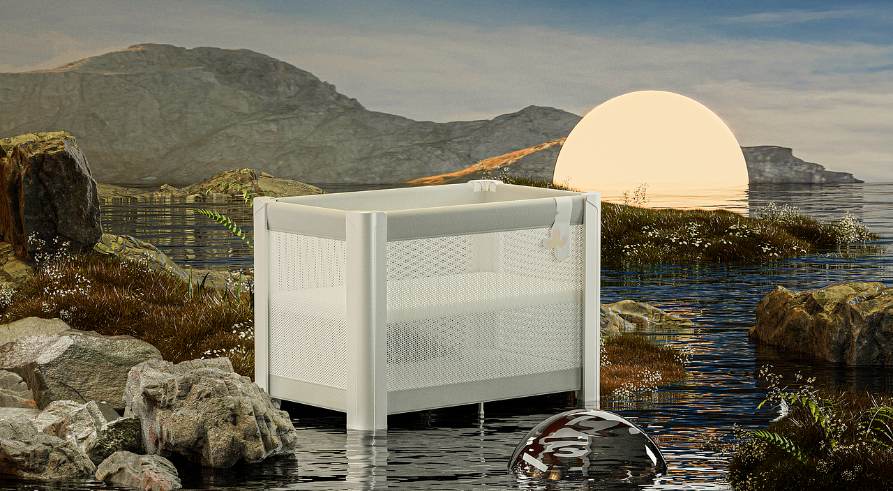 C4D场景搭建渲染练习NO1