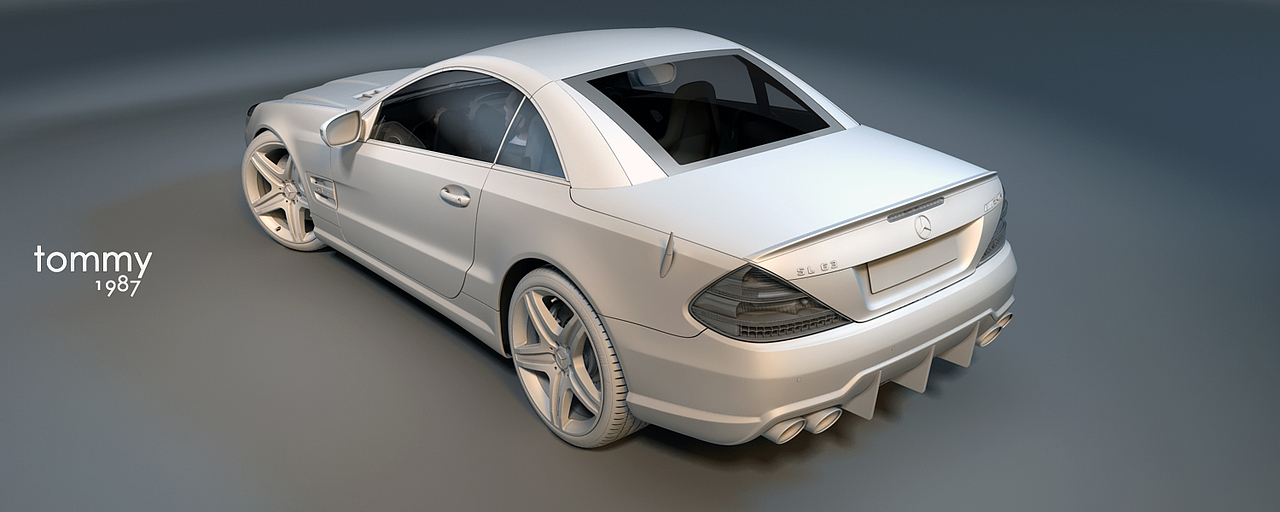 Mercedes Benz SL 63 AMG(图ZMzc0NDI2MA==) - 机械/交通 - 站酷设计师Tommy_林冲原创素材 - 站酷ZCOOL