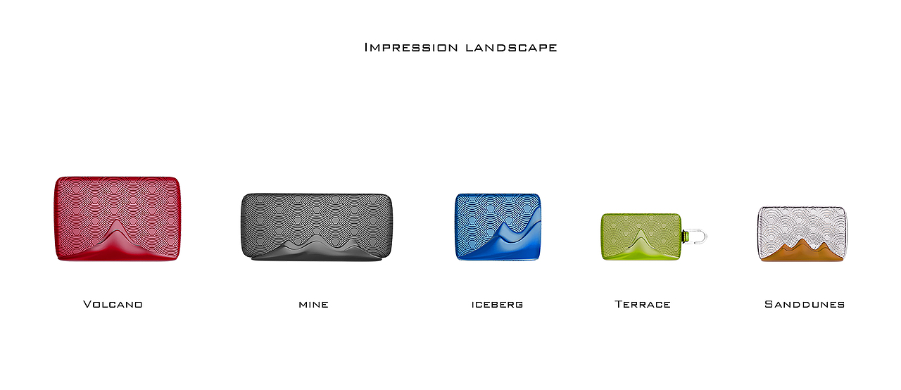 印象山水/Impression landscape(皮包套组）（图ZNjEwMjg2ODg=） - 工艺品设计 - 站酷设计师DYNK原创素材 - 站酷ZCOOL
