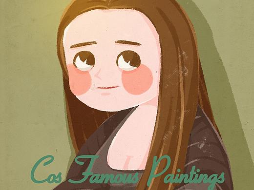 画画的黄小邪|插画|COS名画