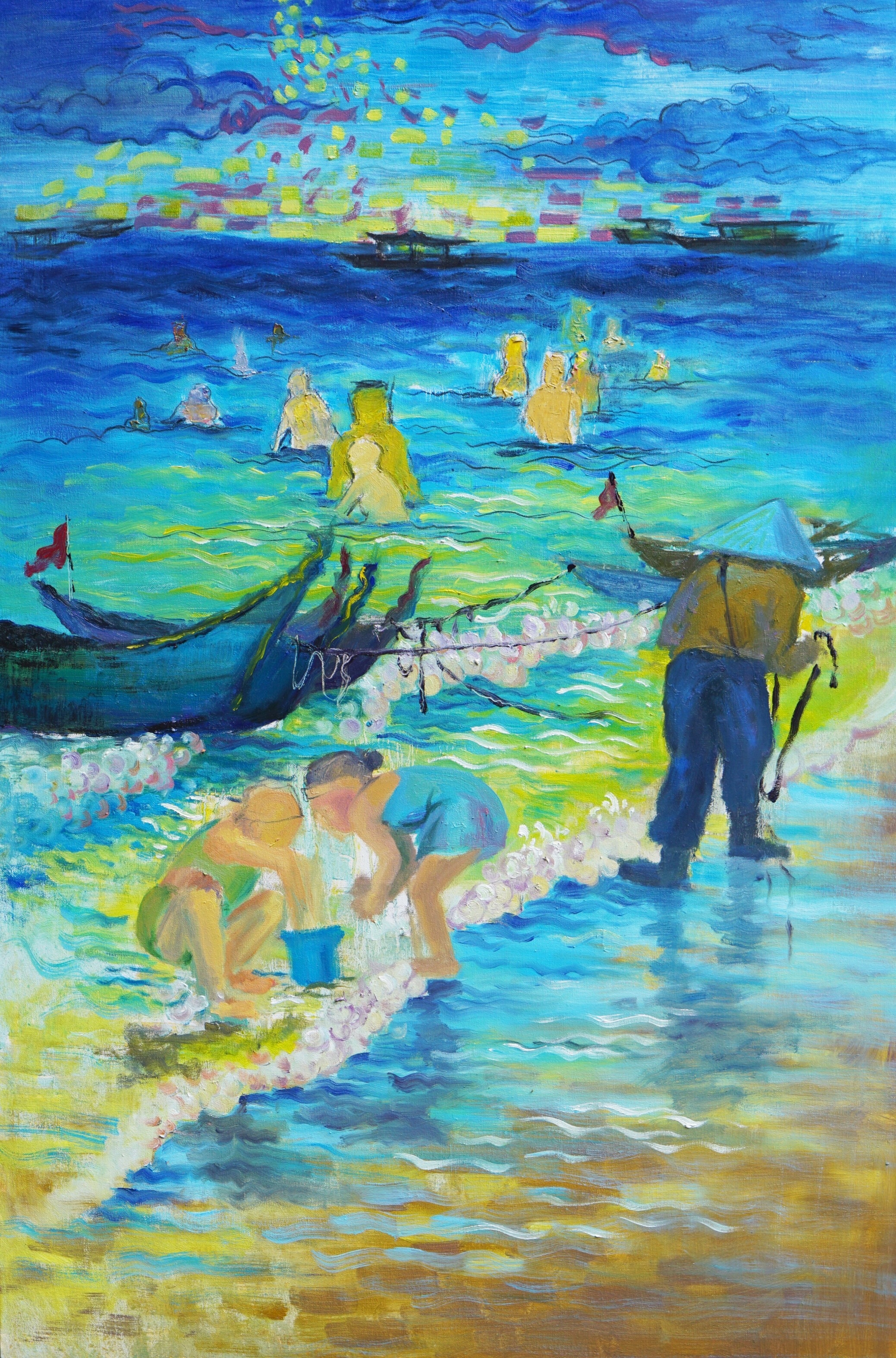 梦境|纯艺术|油画|胡文雨 - 原创作品 - 站酷 (zcool)