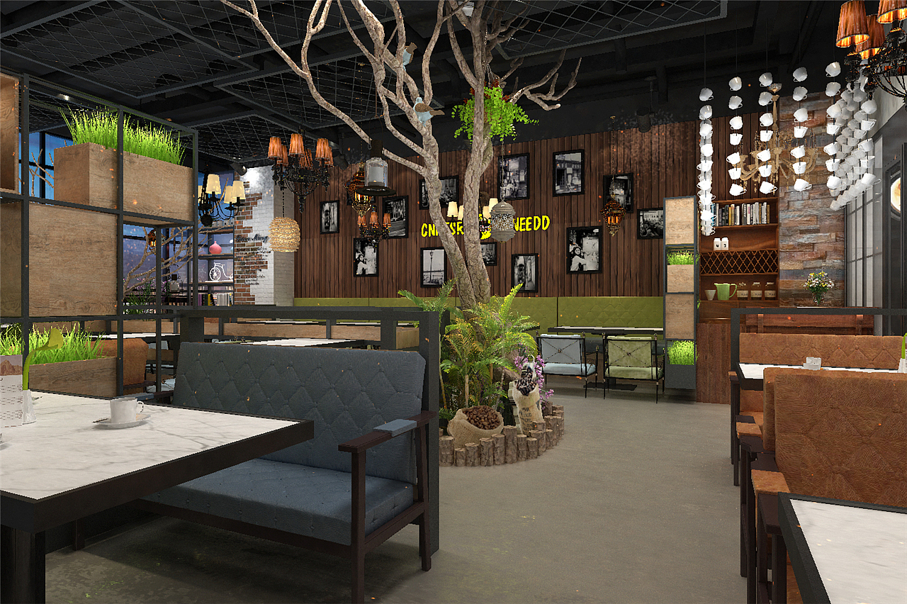 咖啡馆的设计|咖啡店整体设计|咖啡馆logo设计