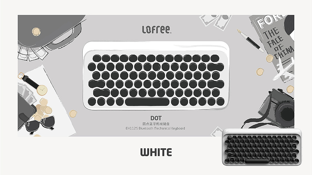 Lofree洛斐品牌视觉设计（图ZMTU3Nzg4ODIw） - 品牌 - 站酷设计师深圳香蕉设计原创素材 - 站酷ZCOOL