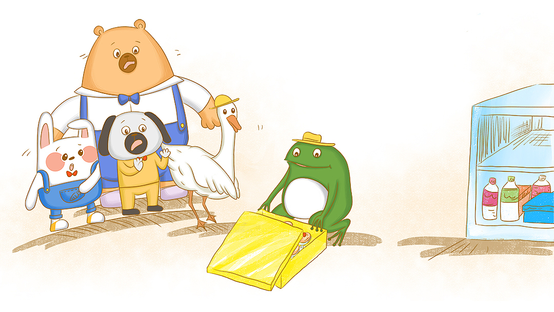 《欢迎来我家》（图ZMTU0NzgyMzI0） - 儿童插画 - 站酷设计师卓小昕sweetheart原创素材 - 站酷ZCOOL