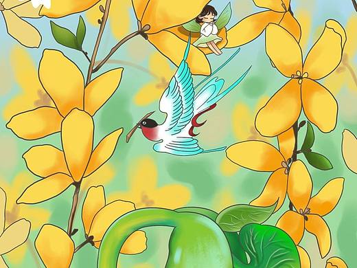 原创24节气插画设计分享