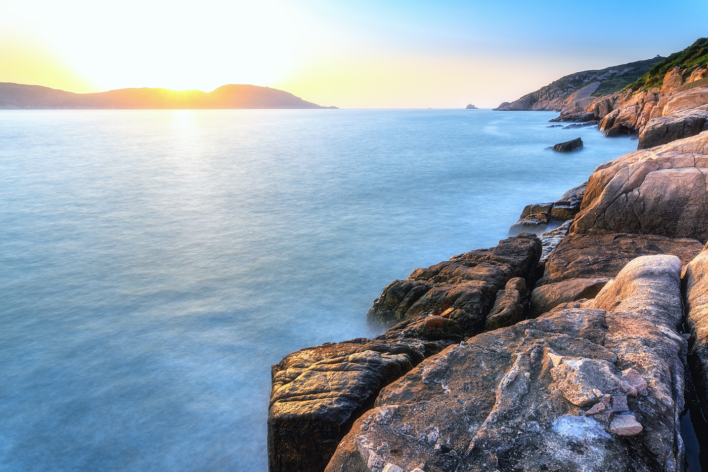 徒步中国最东边—东极岛记录