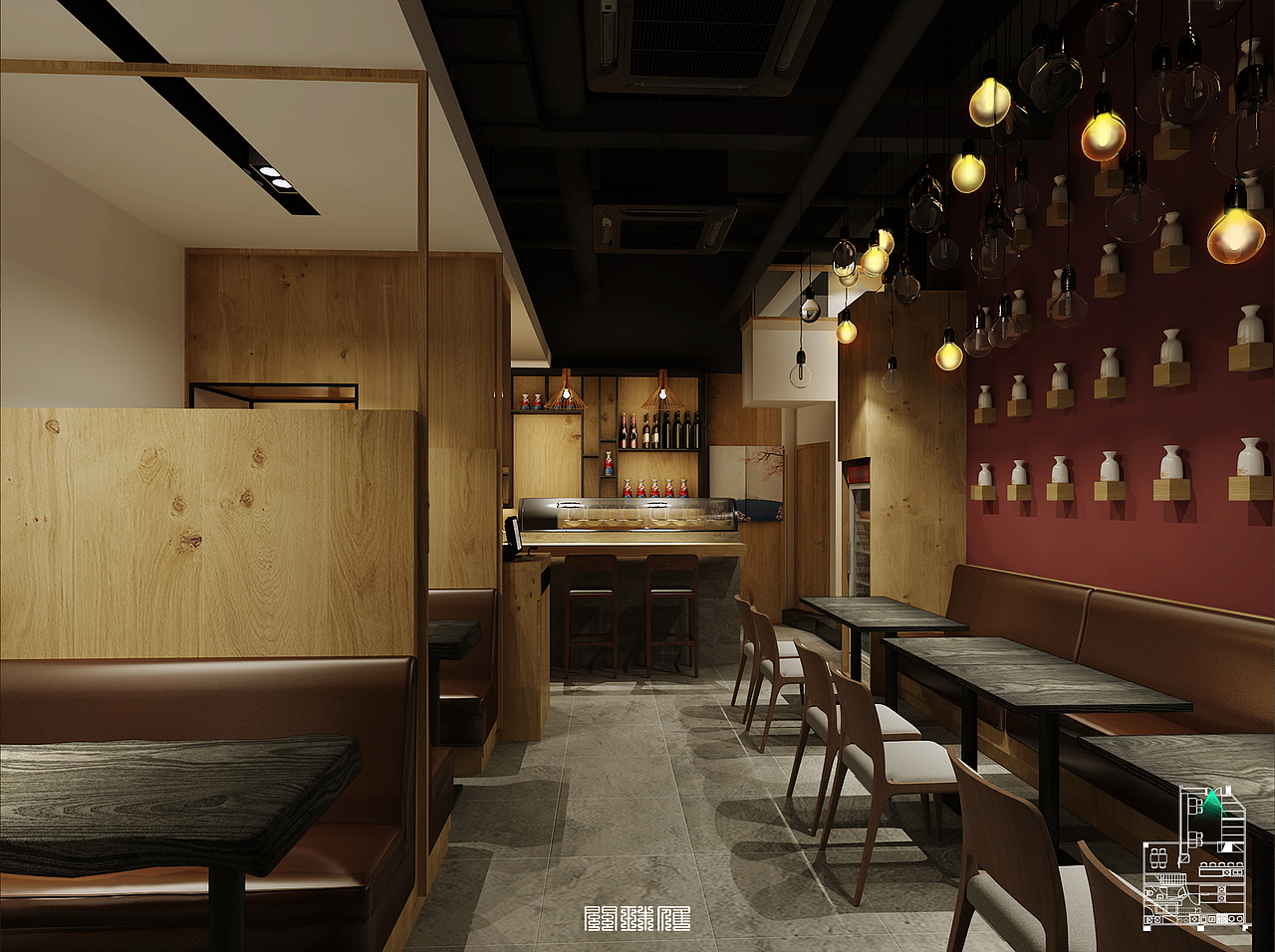 燒烤店（图ZMTg4Njk4MzIw） - 家装设计 - 站酷设计师RaenaGwan原创素材 - 站酷ZCOOL