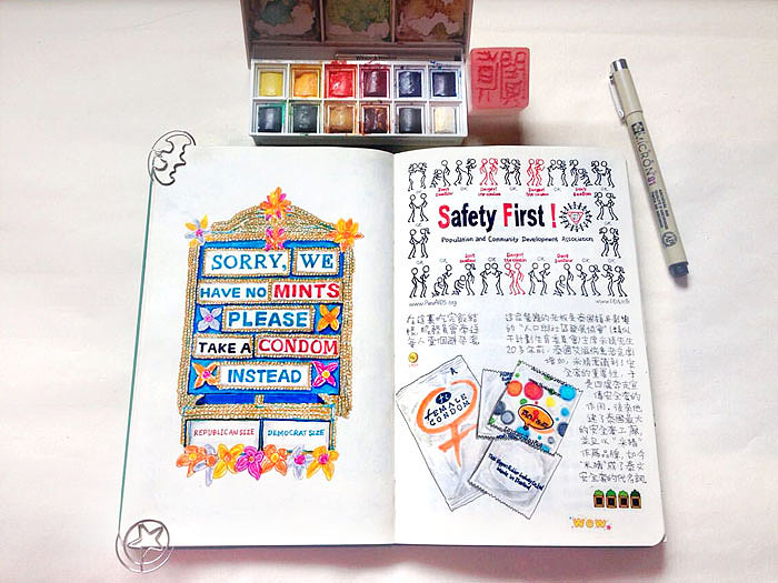 【This is Thailand】泰国手绘游记插画(图ZNDg3NDY2ODA=) - 商业插画 - 站酷设计师阗真原创素材 - 站酷ZCOOL
