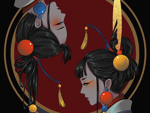 轮转（个人主页-ZNDQ0MTkwNjg=） - 艺术插画 - 站酷设计师冬至至至原创素材 - 站酷ZCOOL