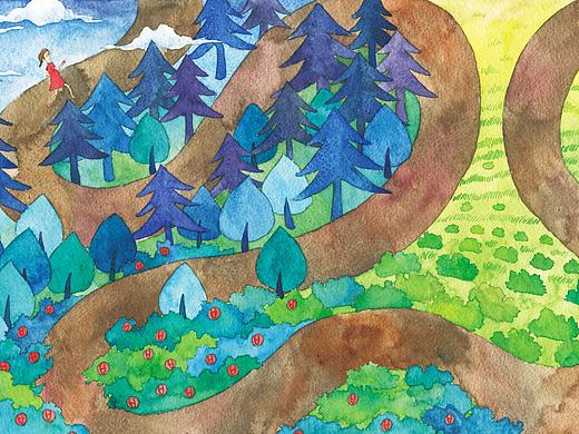 原创绘本《飞鸟和猫的理想生活》