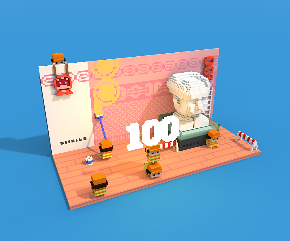体素异端（图ZMTIzMDcyMDMy） - 像素画 - 站酷设计师发呆的笨鸟原创素材 - 站酷ZCOOL