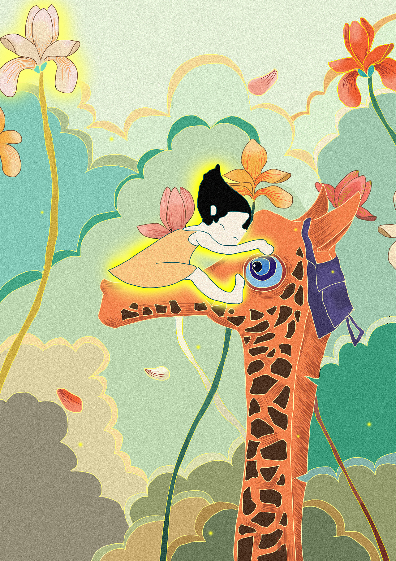 原创马克笔卡通画可爱企鹅|插画|儿童插画|白玛拉姆2019 - 原创作品 - 站酷 (ZCOOL)