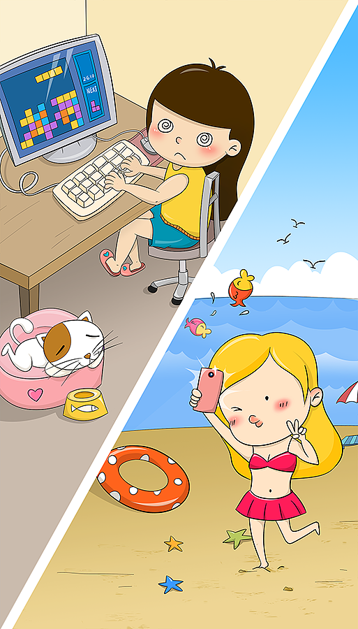 一组小漫画（工作图）（图ZNjA2NjE5MjQ=） - 短篇/格漫 - 站酷设计师予昕原创素材 - 站酷ZCOOL