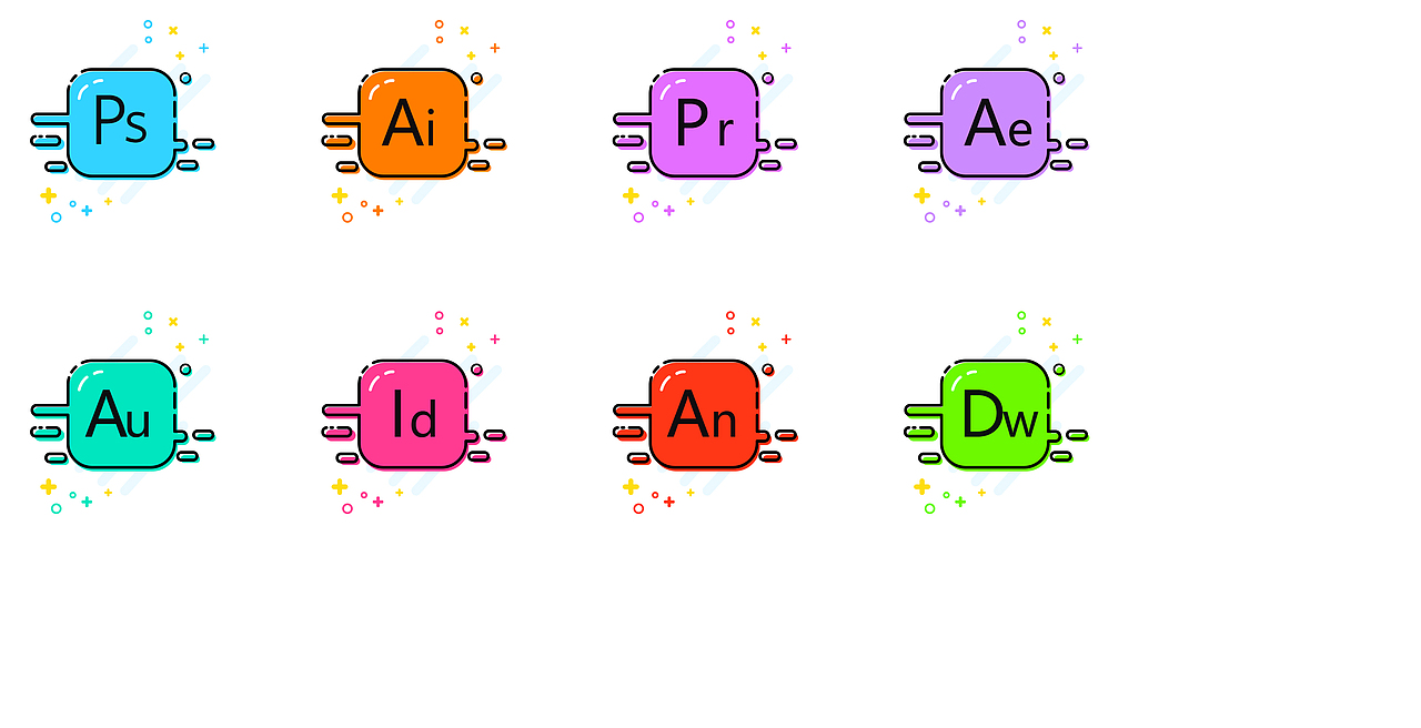 MBE风格练习（图ZNzk5MTIyNDg=） - 图标 - 站酷设计师阔叶林的冬季原创素材 - 站酷ZCOOL