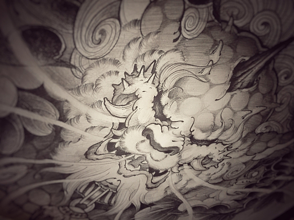515刺青手稿