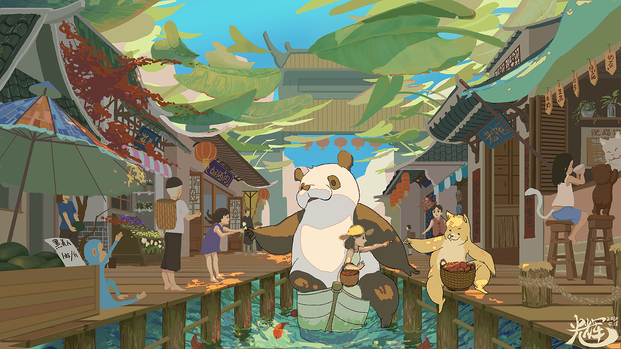 童话（图ZMjQ4Mzk0MDYw） - 创作习作 - 站酷设计师光辉系我原创素材 - 站酷ZCOOL