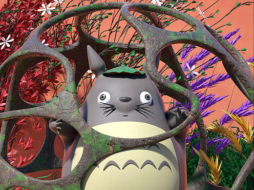 龍貓治愈（個人主頁-ZNDU0NjkxMjQ=） - 場景 - 站酷設計師萌鴨匠原創(chuàng)素材 - 站酷ZCOOL