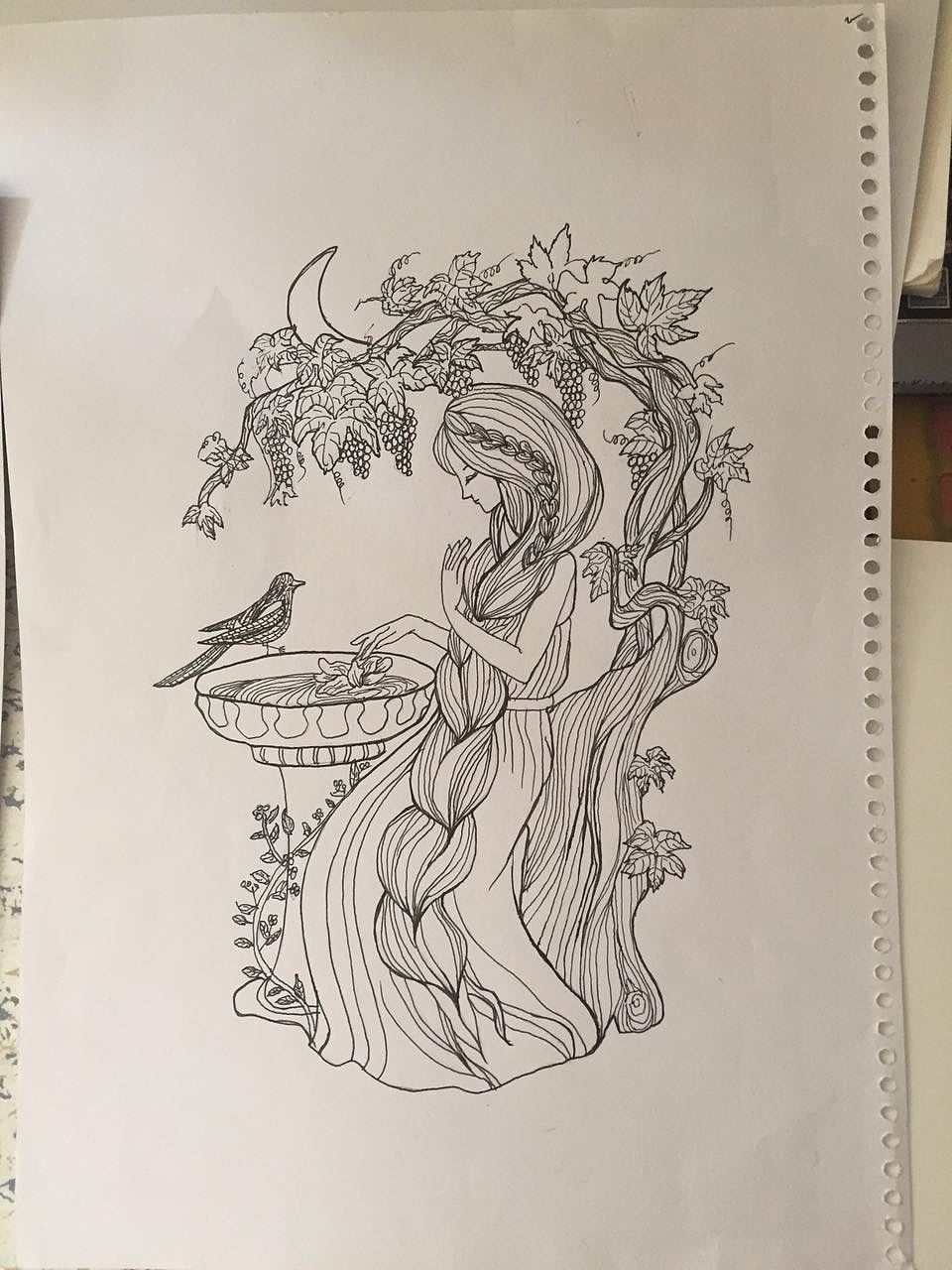 闲暇时光来点手绘吧!哎有点生疏了啊....