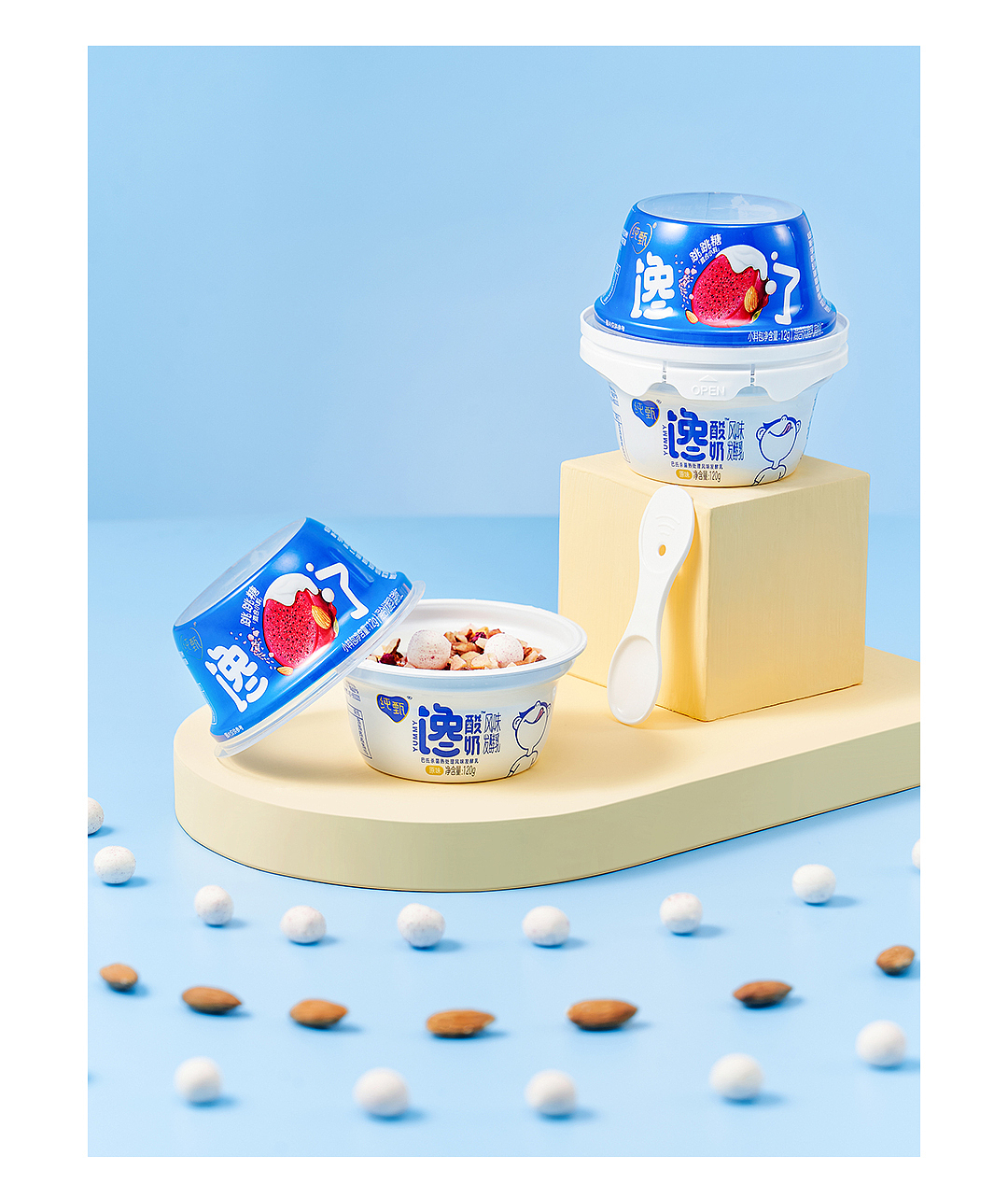 纯甄-下午茶场景【产品拍摄】（图ZMjk0MTA0MjQ4） - 美食摄影 - 站酷设计师ZDVISION原创素材 - 站酷ZCOOL