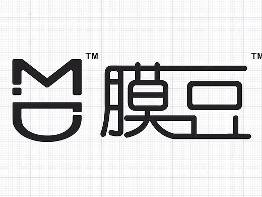膜豆品牌logo设计【logo已商用】