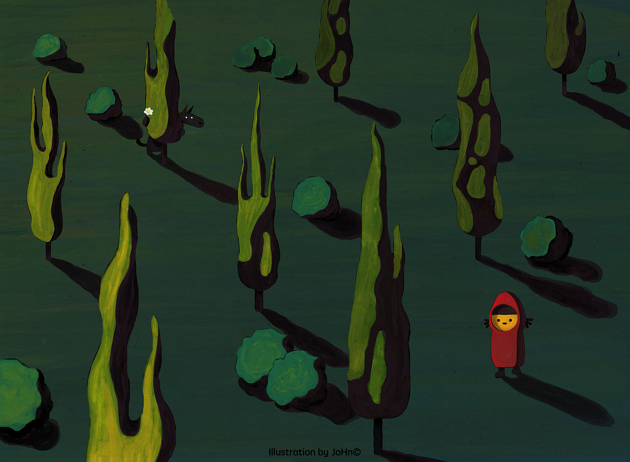 小草莓与大笨狼