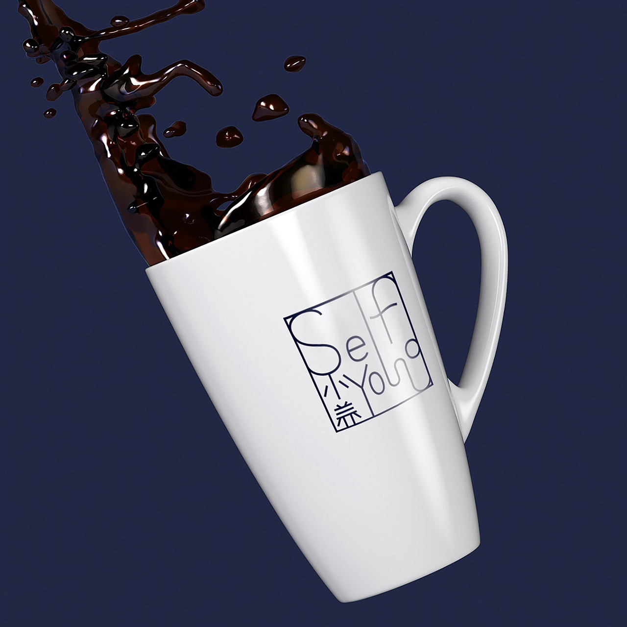 理念符號化，向年輕人發(fā)出吶喊 | 小養(yǎng)咖啡（圖ZMjMwODI2NjQ0） - Logo - 站酷設(shè)計師腦洞星球策略設(shè)計原創(chuàng)素材 - 站酷ZCOOL