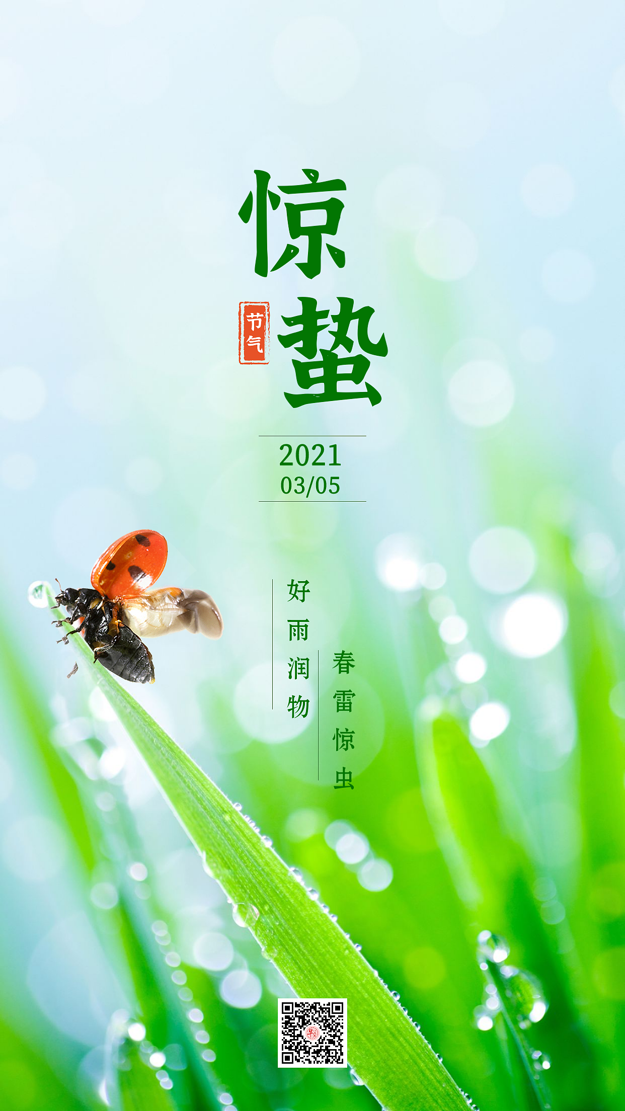 惊蛰二十四节气惊蛰惊蛰海报