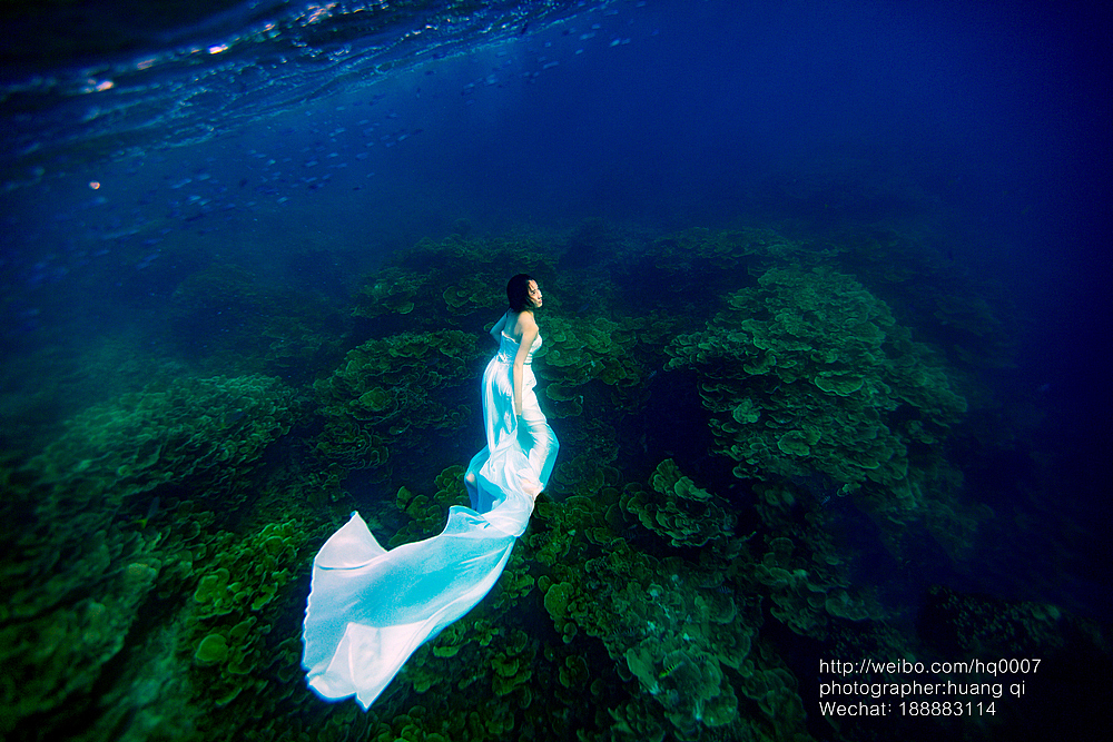 水下摄影（图ZNDUxNTY3NDA=） - 人像摄影 - 站酷设计师摄影师黄棋原创素材 - 站酷ZCOOL