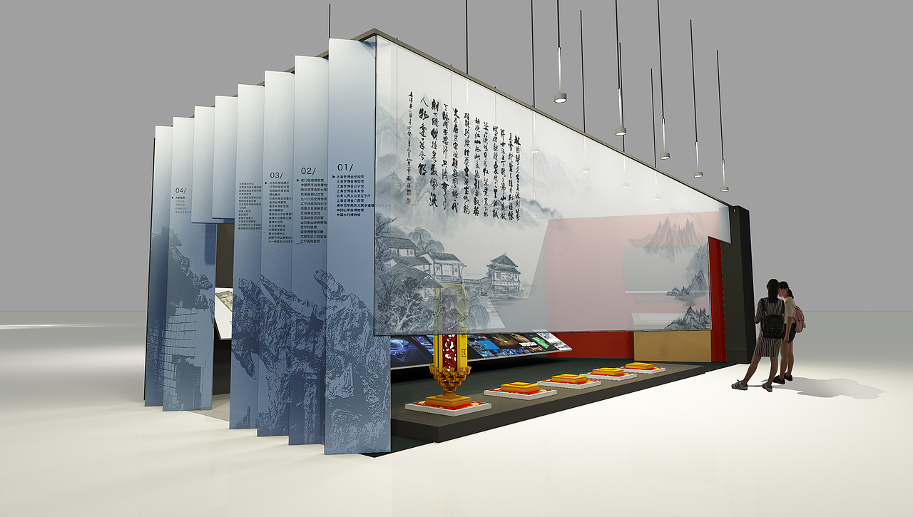 临展设计（图ZMTEzNzg5NTg0） - 建筑/空间 - 站酷设计师我是柴某人原创素材 - 站酷ZCOOL