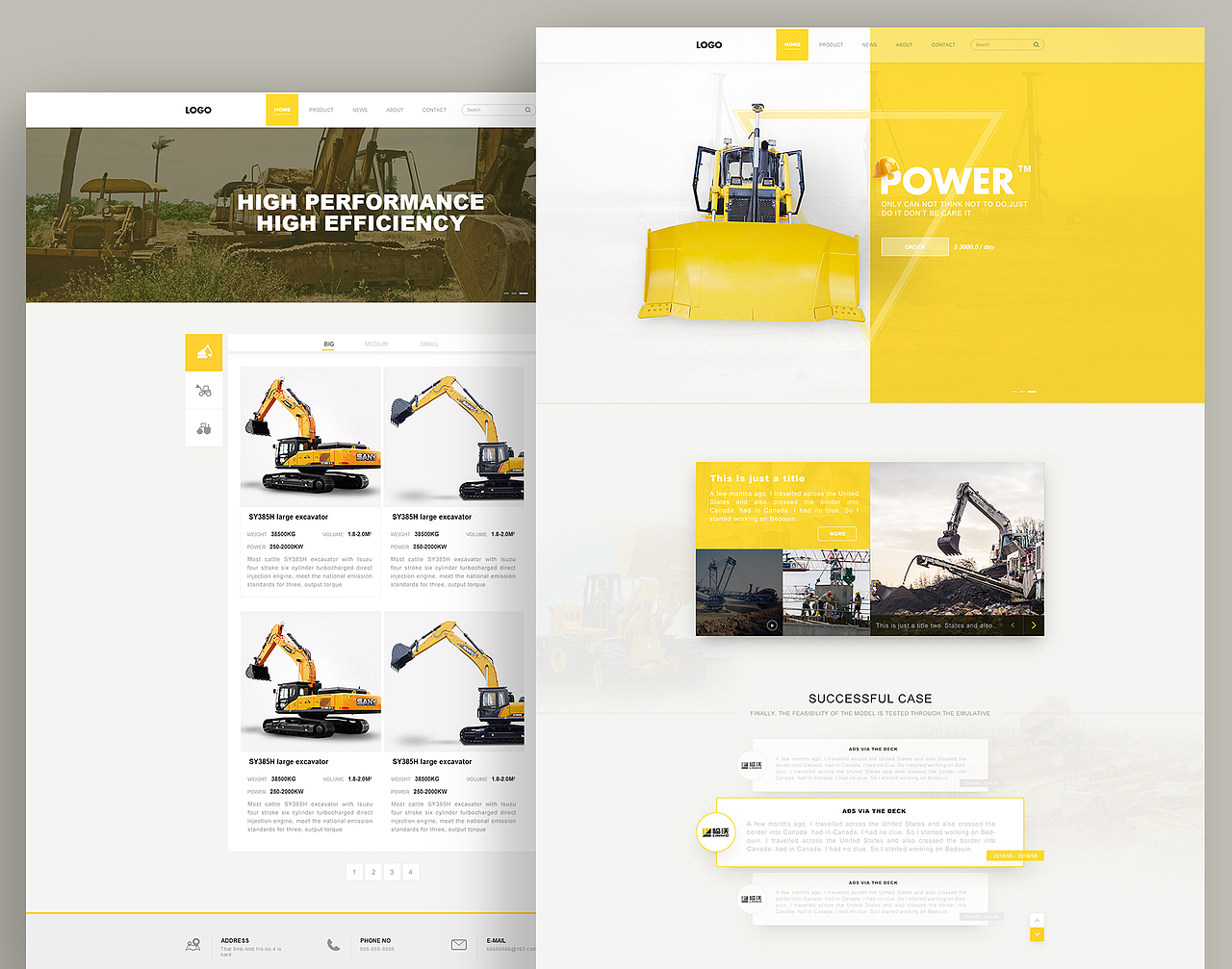 16年建筑器材企業(yè)官網(wǎng)（圖ZNzA5MDc4NjQ=） - 企業(yè)官網(wǎng) - 站酷設計師華東丶吳奇隆原創(chuàng)素材 - 站酷ZCOOL