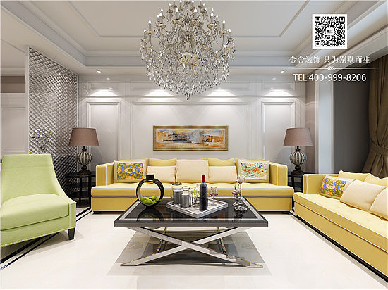 欧式新古典-时尚的保利拉菲装修风格