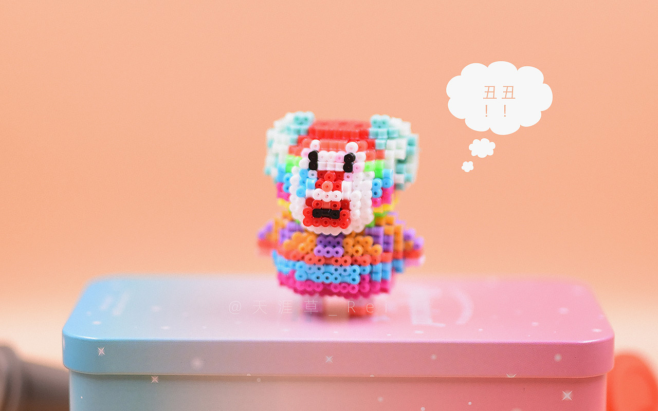 立体拼豆2：越做越多的邻居（图ZMjM4MTQ4Mzc2） - 其他手工艺 - 站酷设计师天涯草原创素材 - 站酷ZCOOL