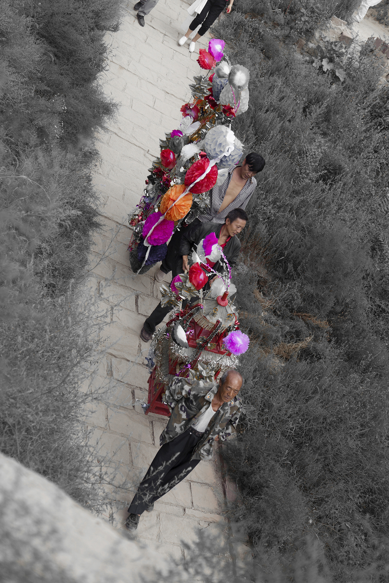 风俗摄影 山西葬礼