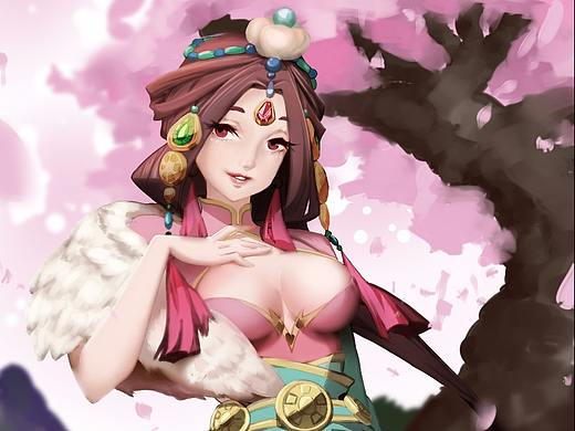 游戏人物原画练习