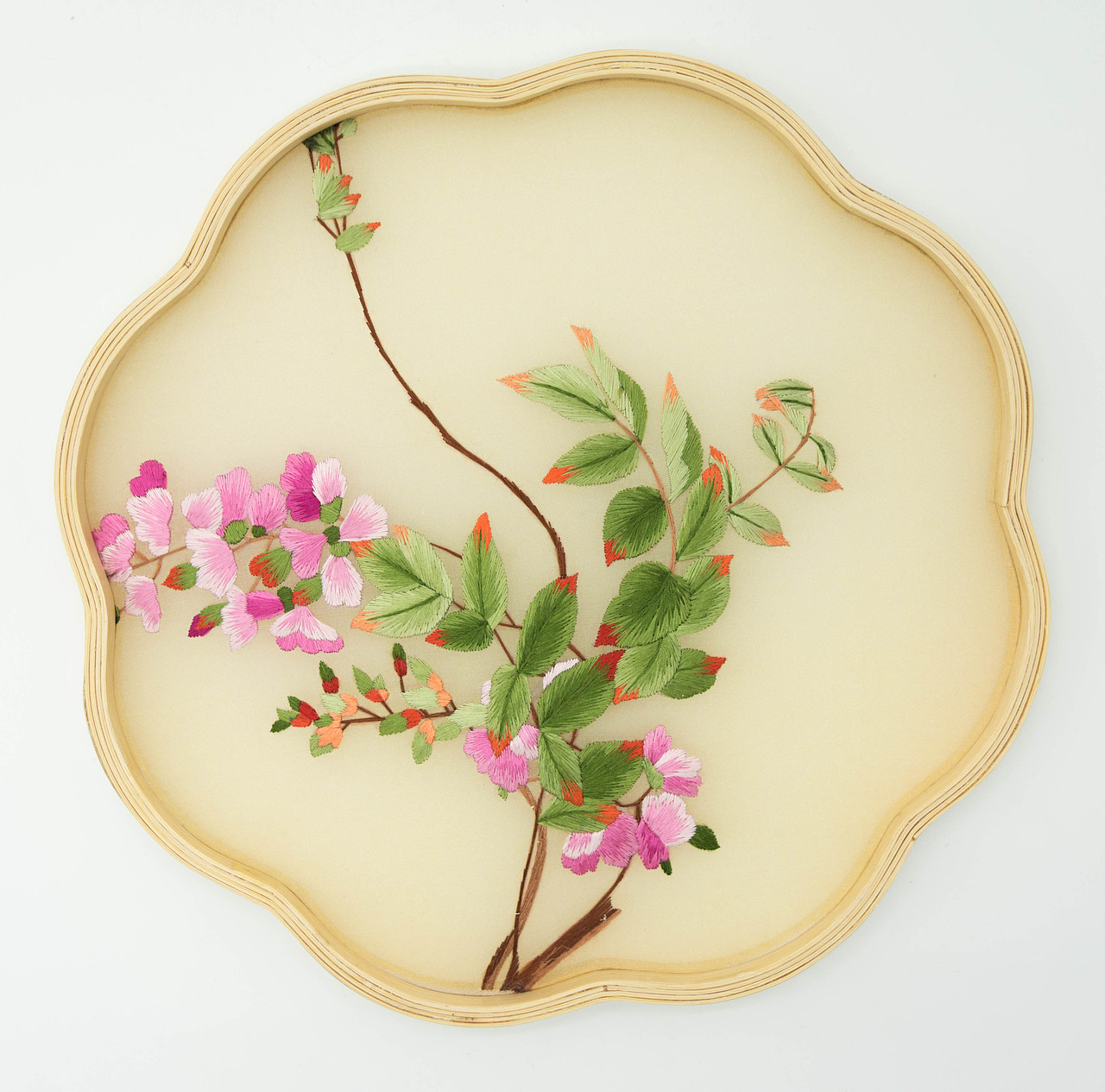 一席文创 手工双面绣画框 苏绣刺绣照片墙