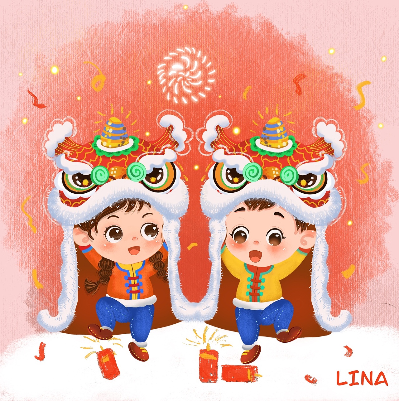 原创2022虎年插画