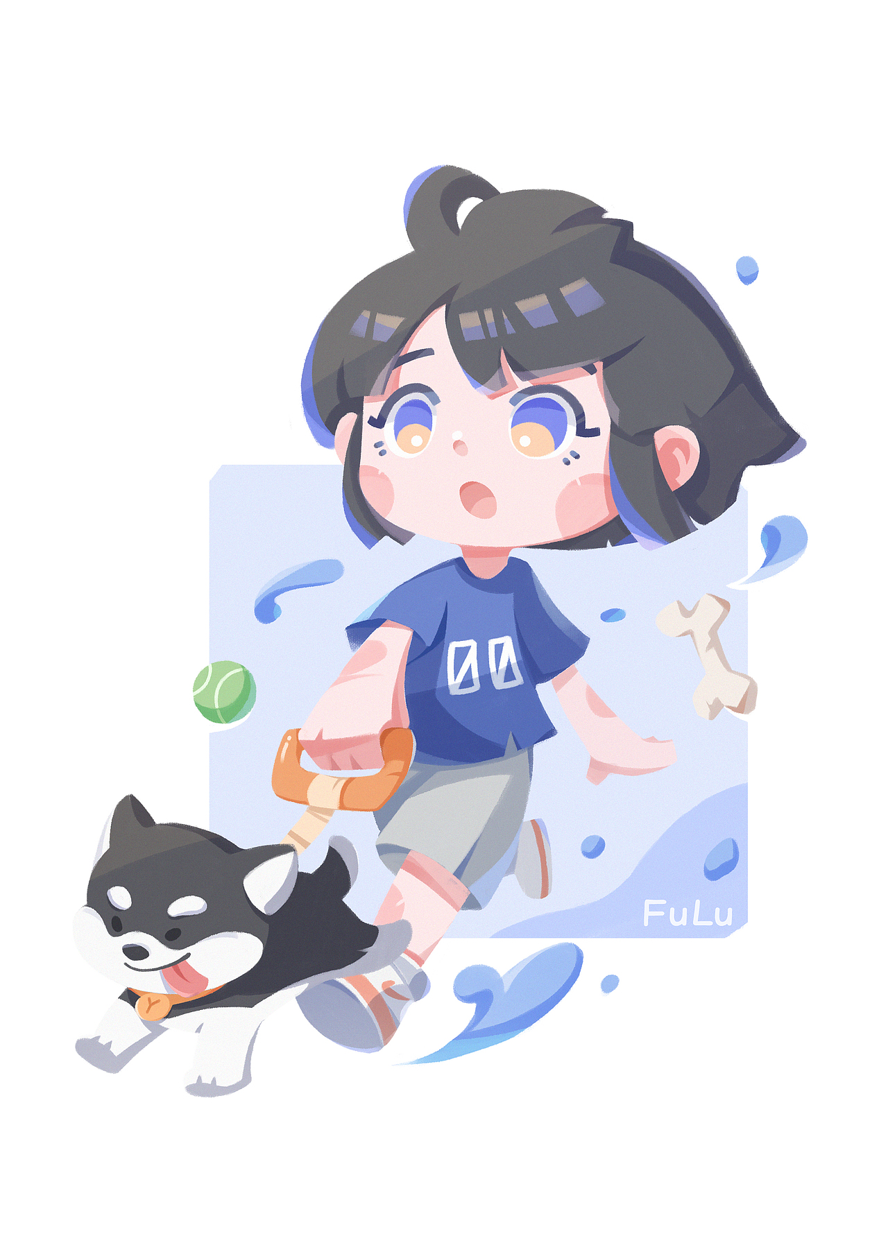 《琳琳的冒险》系列（图ZMzAxODE3MzM2） - 儿童插画 - 站酷设计师Fulu福禄原创素材 - 站酷ZCOOL